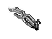 Silencieux d'échappement sport à valves, bypass, tube en titane. Porsche 992 / 992.1 GTS / 992.1 Turbo / 992.1 Dakar - 992251062A, 992298019 - 9M992298019